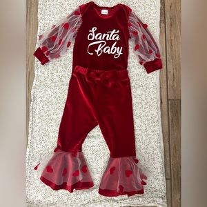 Santa Baby Christmas Outfit